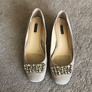 Metallic gold flats